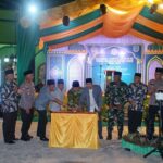 Wakil Bupati Berau, Gamalis, membuka MTQ ke-55 tingkat Kecamatan Tanjung Redeb di halaman Masjid Rayatul Ikhlas, Jumat (10/10/2025).