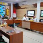 Sekretaris Kabupaten Berau, Muhammad Said, saat pemaparan pelaksanaan TMMD ke-126 di Markas Kodim 0902/Berau, Rabu (22/10/2025).
