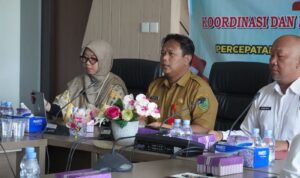 PERTUMNBUHAN EKONOMI Sekretaris Kabupaten Berau, Muhammad Said, membuka Koordinasi dan Kolaborasi Lintas Sektor dalam rangka Percepatan Pertumbuhan Ekonomi Daerah, Senin (10/11/2025).