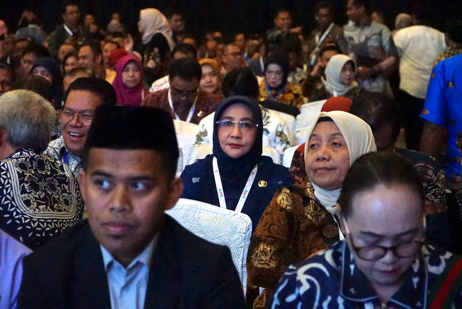 Bupati Berau, Sri Juniarsih, menghadiri Rakornas Kepegawaian yang digelar BKN di Hotel Pullman Jakarta Central Park, Rabu (19/11/2025).