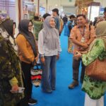 DEKRANASDA BERAU Bupati Berau, Sri Juniarsih, saat mengunjungi pameran di Trade Expo Indonesia di ICE BSD Tangerang, Jumat (17/10/2025). (Istimewa)