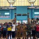 Wakil Bupati Berau, Gamalis, saat pembukaan Festival Olahraga Disabilitas (FOD) di Gedung Graha Pemuda, Tanjung Redeb, Senin (27/10/2025).