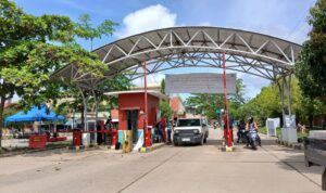 Parkir Elektronik Pasar Sanggam Adji Dilayas Berau.