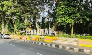 Taman Cendana, salah satu RTH di Kabupaten Berau.