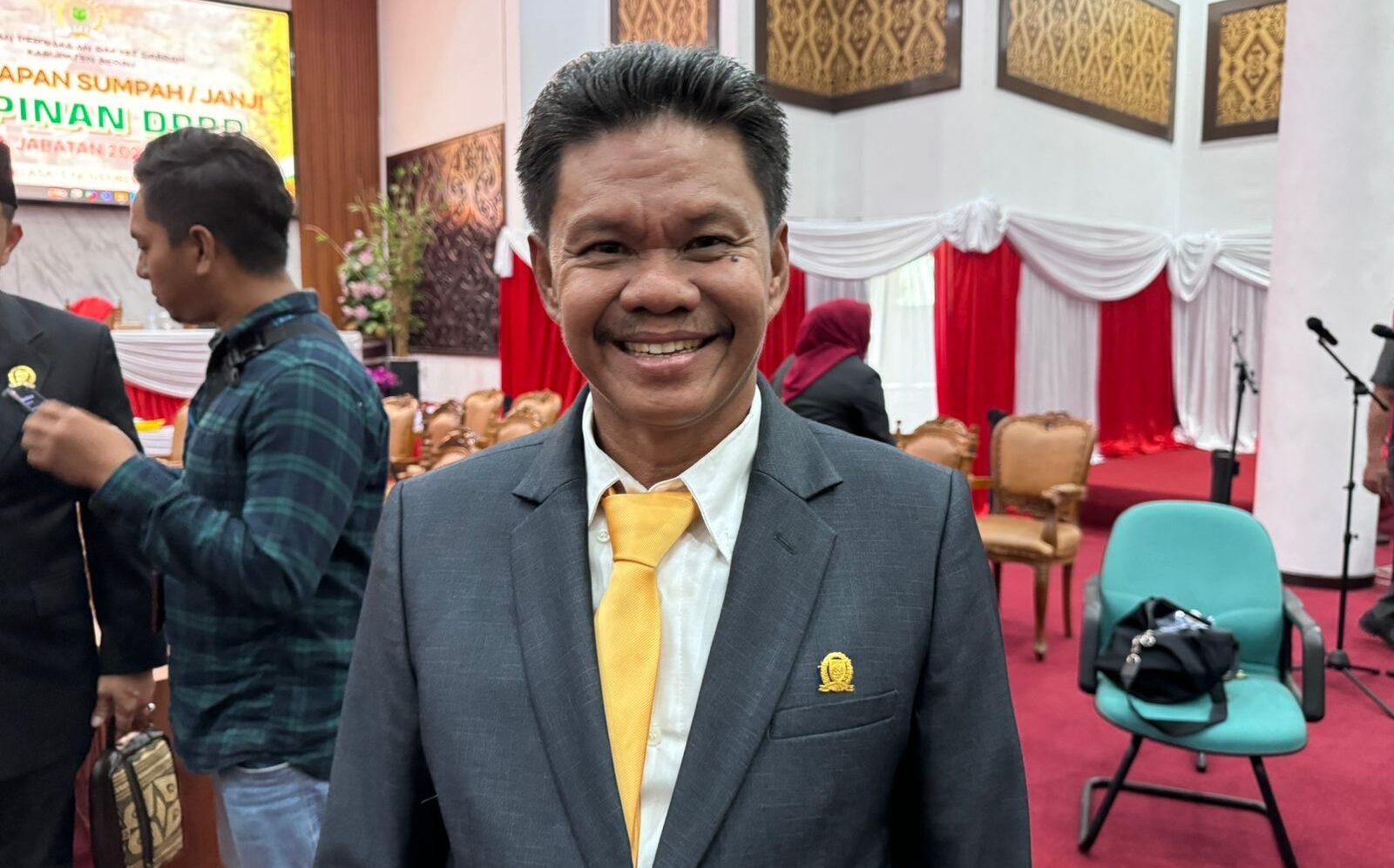 Anggota DPRD Berau, Frans Lewi.