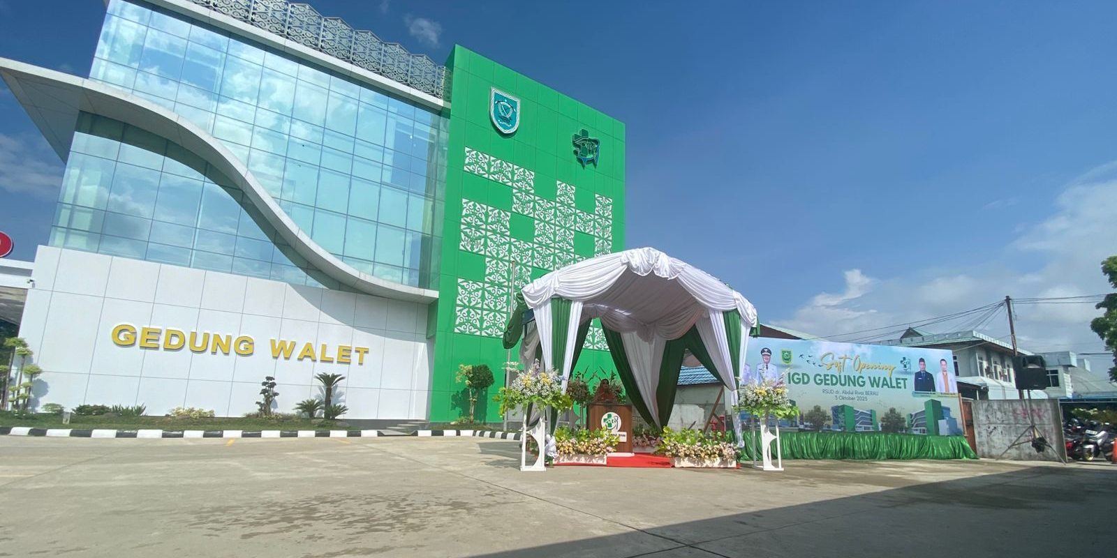 Gedung Walet RSUD dr Abdul Rivai Berau.